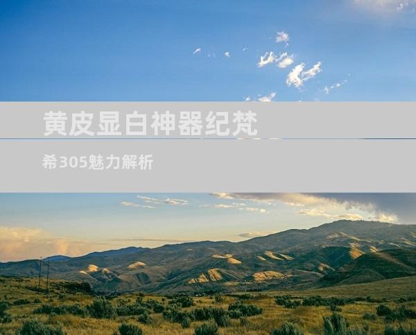 黄皮显白神器纪梵希305魅力解析